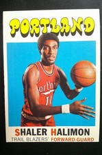 1971-72 Topps Basketball #89 Shaler Halimon NEAR MINT condition