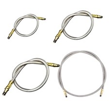 Flexible 50cm Braided Tube Hose for Outdoor Cooking and Camping Stove Extension