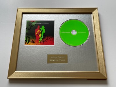   ️SIGNIERT/AUTOGRAMMIERT DURAN DURAN FUTURE VERGANGENHEIT GERAHMTE CD PRÄSENTATION   ️