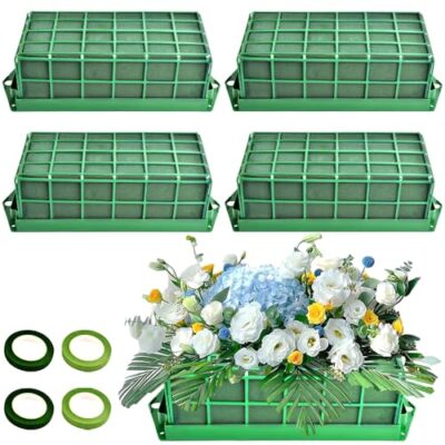 Pcs Floral Foam Cage for Artificial Flowers Dry Oasis Flower