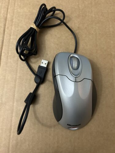 Microsoft IntelliMouse Explorer 4.0 a USB Model 1004 Silver 5 Button Tilt Wheel - Picture 2 of 9