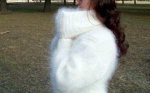 angora sweater