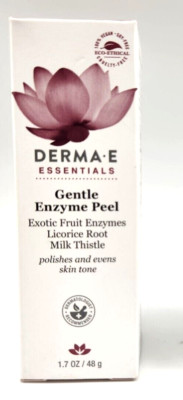 DERMA-E Gentle Enzyme Peel Brightening Exfoliator Mask Polishes Evens Skin Tone