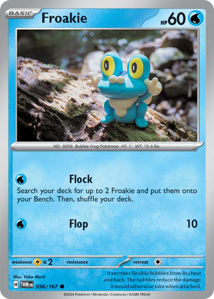 Froakie 56/167 Common | Twilight Masquerade | Pokemon Card | eBay
