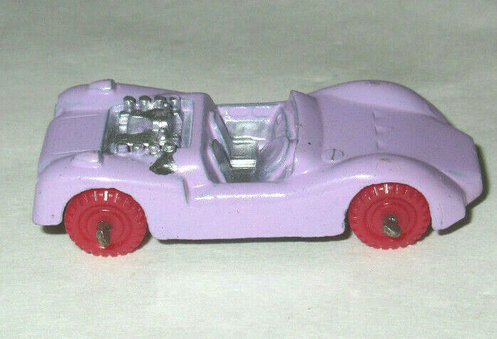 1970's Midgetoy Wee Wheels Die Cast Lavender Light Purple Sports Car MINT