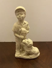 1992 First Edition Heartwarmers Item #HW0007 "Where's the Ball" statue