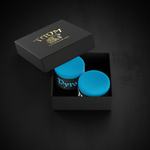 Taom Pyro Blue Professional Pool/Billiard Cue Chalk - 9 Pieces