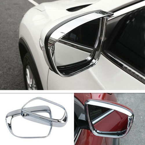 Chrome Rearview Mirror Cover Trim For Nissan Rogue, Rogue Sport, Pathfinder