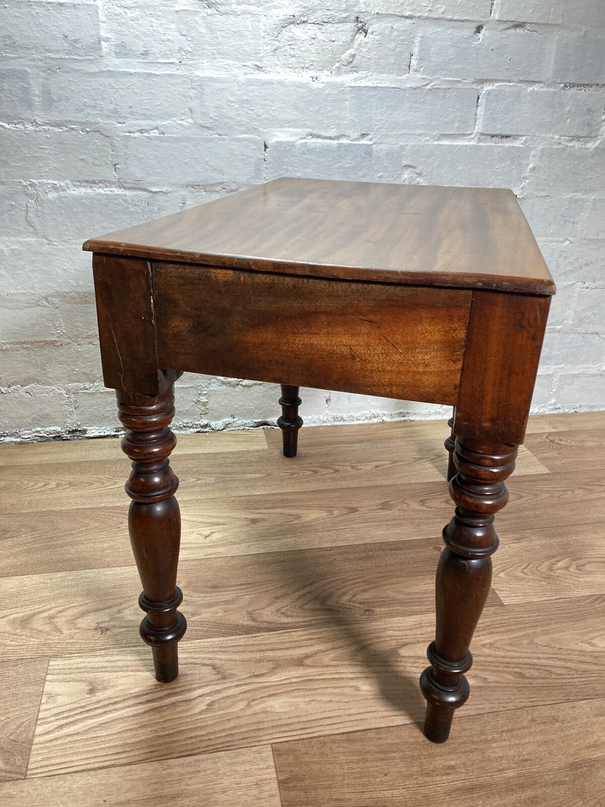A Small Victorian Antique Mahogany Side Table eBay