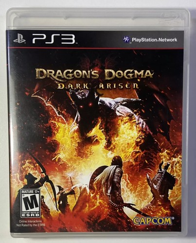 Dragon's Dogma: Dark Arisen (Sony PlayStation 3 PS3, 2013) SEE PICS TESTED WORKS