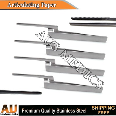 Surgical Miller Articulating Paper Forceps Serrated Tip Laboratory Instruments