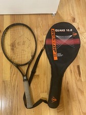 Dunlop ISIS Quake 10.0 MidPlus 95 Tennis Racquet With Original Cover