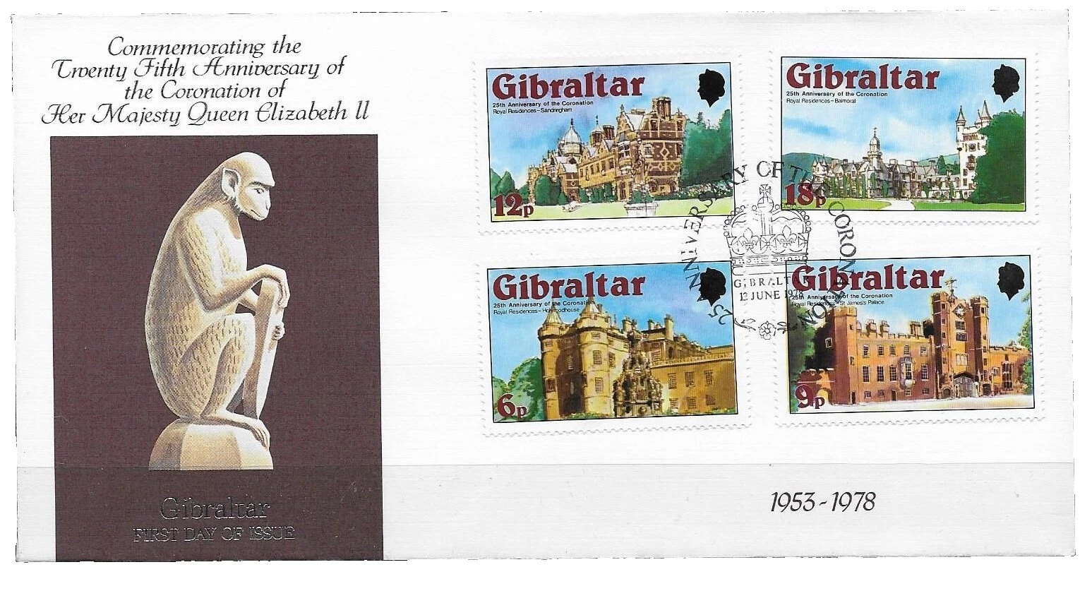 Los políticos estampillas británicas primera estampilla de una emisión