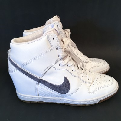 nike dunk high womens wedge