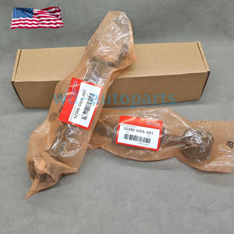 New 2x Adjustable Rear Alignment Camber Arm Upper Arm Kit For Honda CR-V 2007-16 Foto 2 de 4