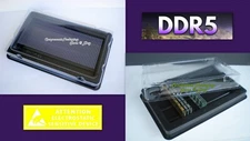 DRAM Memory Packaging Case for DDR5 DIMM Modules Anti Static 5 Tray- Fits 250