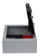 Securikey Top-Opening Vault Safe – 13L | Gas Strut | Electronic Lock Foam Lined