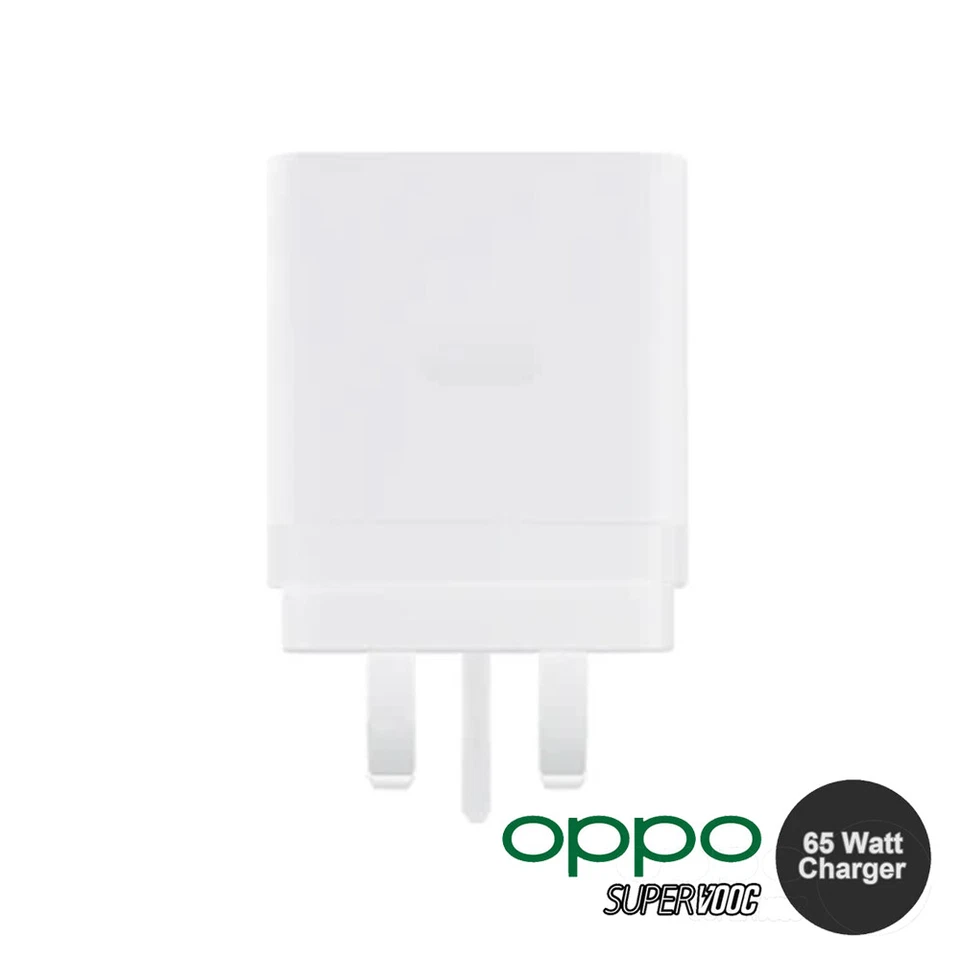 Genuine OPPO Charger 65W SUPERVOOC Fast UK Mains Plug Head Only - Image 4 of 4
