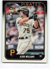 2024 Topps Vintage #265 Alika Williams NM-MT RC Rookie 14/99 Pirates