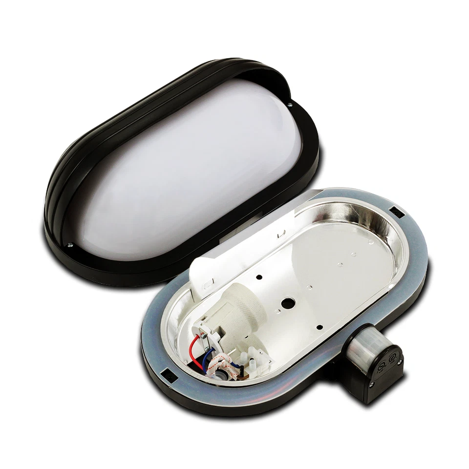 Außenleuchte Außenlampe mit Bewegungsmelder Wandlampe Wandleuchte E27 ANATEP - Bild 4 von 4