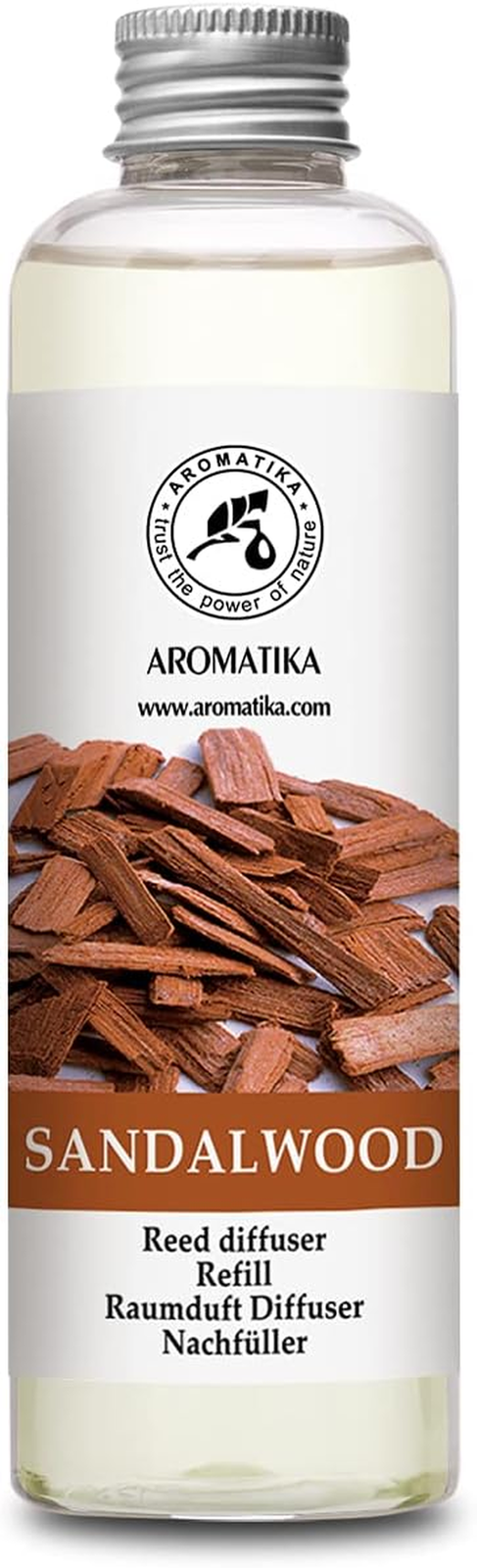 Sandalwood Reed Diffuser Refill 6.8 Fl Oz 200ml Home Fragrance-image
