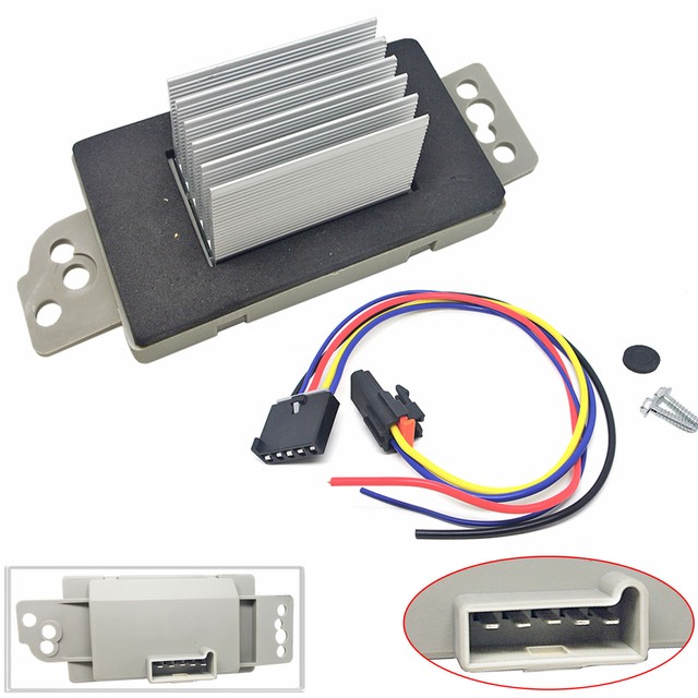 Blower Motor Resistor w/ Plug For 20062009 Chevrolet Trailblazer & GMC