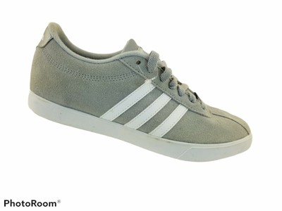 Adidas Courtset W NEO Tennis Suede Womens AW4209 Grey/white size 7 | eBay
