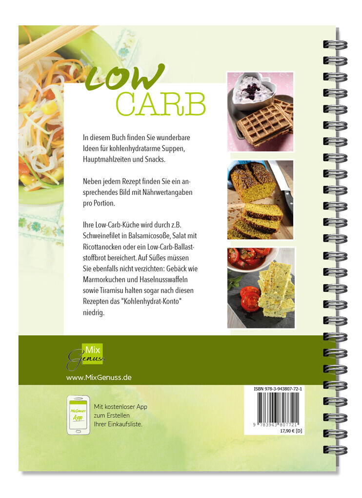 Thumbnail - Low Carb | Tanja Lorenz | 2015 | Deutsch