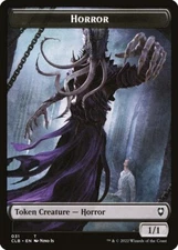 Horror (1/1) [Mindflayer] MTG Token - Commander Legends Battle Baldur's Gate: x4