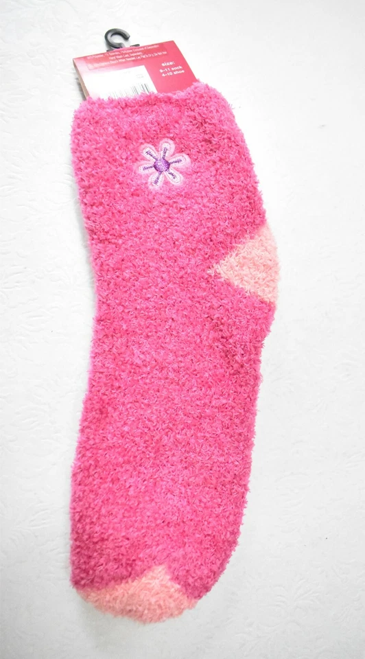  Xhilaration Calcetines Rosa Floral Polar Para Mujer Nuevos  Foto 2 de 4