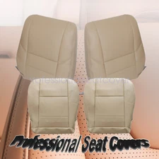 For 2000 2001 2002 2003 2004 Toyota Tundra Front Leather SEAT COVER TAN