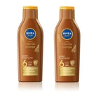 Nivea Sun Carotene Intense Bronze SPF 6 Sun Milk, 2 Pack (2 x 200 ml)