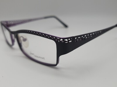 JULIAN BEAUMONT JB676 Brille Brillengestell - Schwarz / Lila * NEU