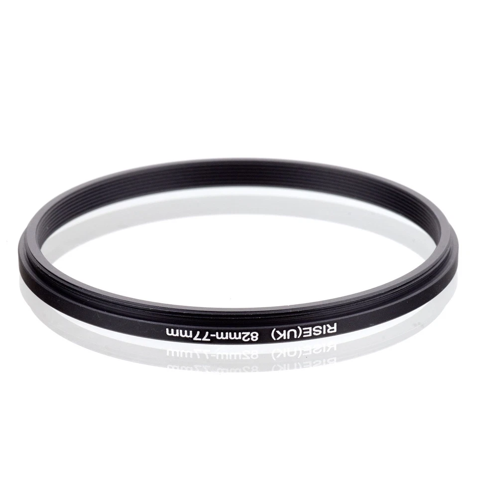 RISE(UK) 82-77MM 82 MM- 77 MM 82 to 77 Step Down Ring Filter Adapter - Image 2 of 3