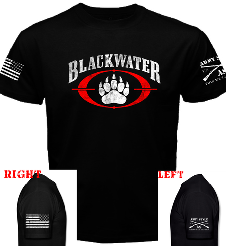 Blackwater Military Contractor Black 