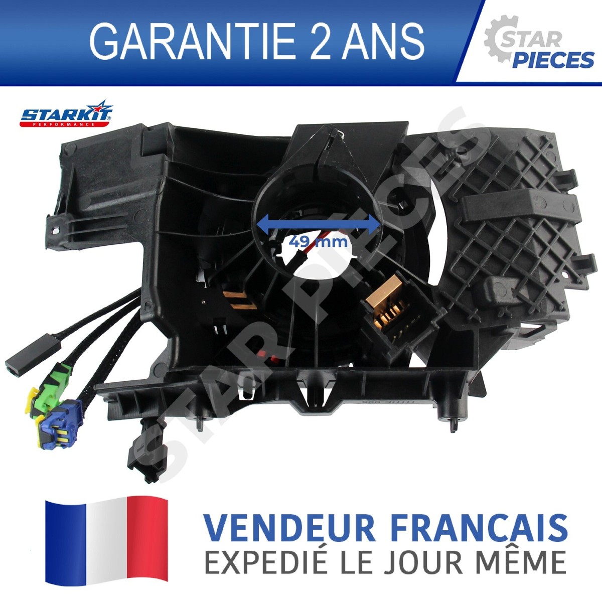 CONTACTEUR TOURNANT VOLANT PISTE AIRBAG RENAULT CLIO 3 MODUS 