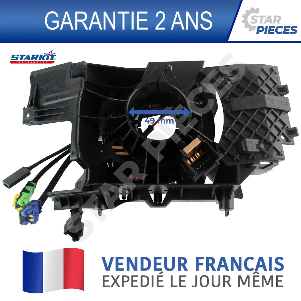 CONTACTEUR TOURNANT VOLANT PISTE AIRBAG RENAULT CLIO 3 MODUS KANGOO 2 8201590627 - Imagen 2 de 4