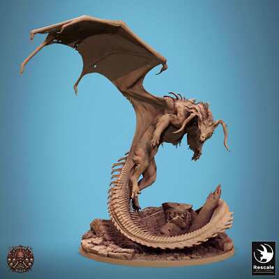 Dragon Black Dragon Tabletop Miniature | Qumi