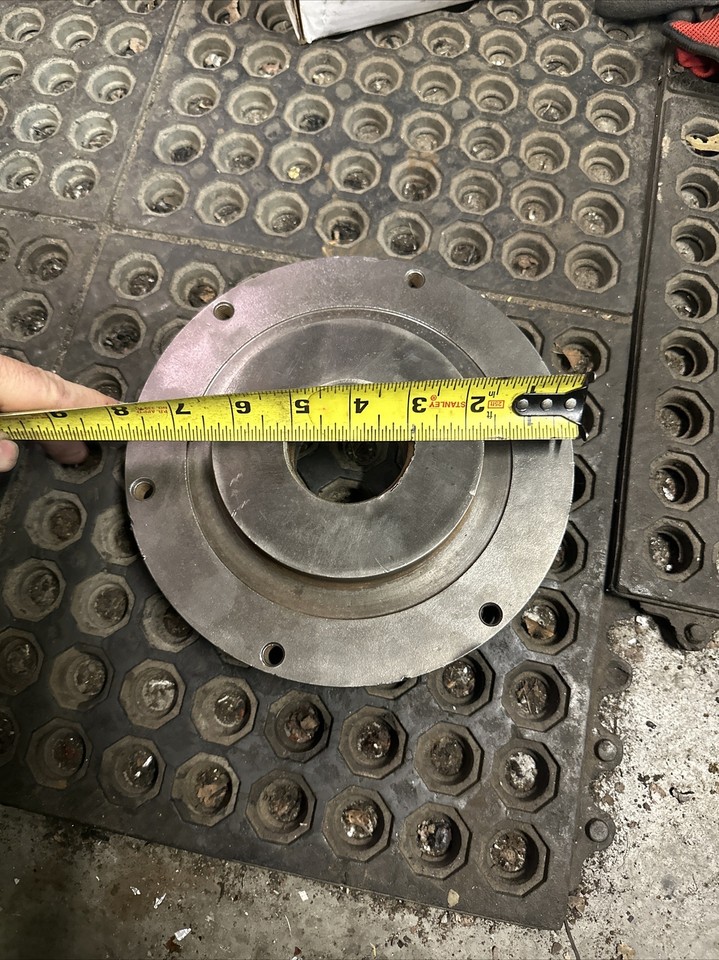 Buck Chuck 8-1/4” T-987 6 tpi Threaded Backing Plate Metal Lathe Chuck ...