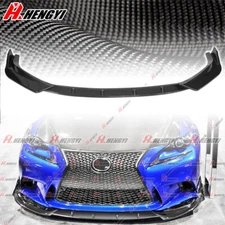 For Lexus IS250 350 300 F-Sport 2014-2016 Carbon Style Front Bumper Lip Splitter