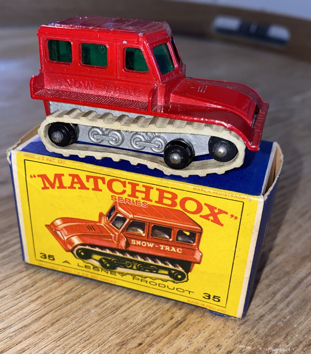 Matchbox Lesney No.35 Snow Trac; Near Mint Condition with Box. | eBay