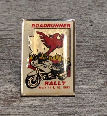 Roadrunner Motorcycle Rally Arizona Phoenix May 14 & 15 1993 Souvenir ...