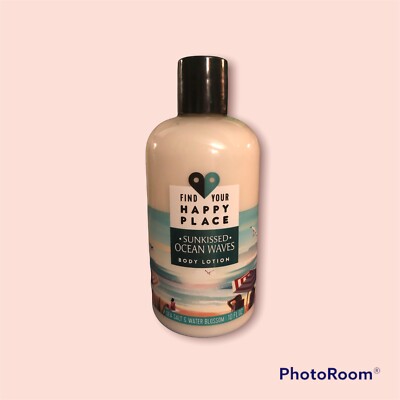 Find Your Happy Place Moisturizing Body Lotion, Sunkissed Ocean Waves, Sea Salt