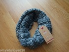 NWT NEW Women  American Eagle Cable Knit Scarf One Size Charcoal Grey  — photo 1