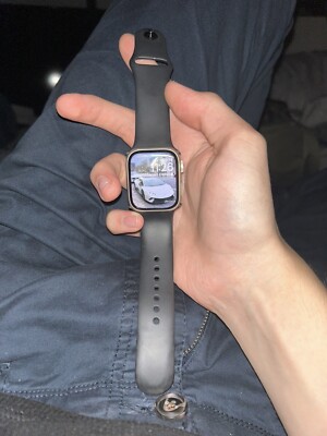 Apple Watch Series 7 41mm Aluminum Case with Sport Band - Starlight, Regular...