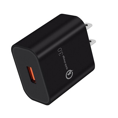 Quick Home Charger 18W USB Travel Wall Power Adapter Adaptive Fast for Tablets