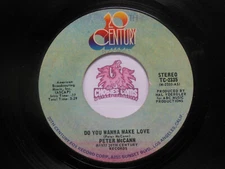 Peter McCann: Do You Wanna Make Love / Right Time of The Night, 45 RPM VG (O9)