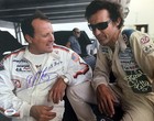 A.J. FOYT & RICHARD PETTY DUAL SIGNED AUTOGRAPHED 11x14 PHOTO LEGENDS PSA/DNA