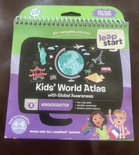 LeapStart Leap Frog Book Kids World Atlas wit...