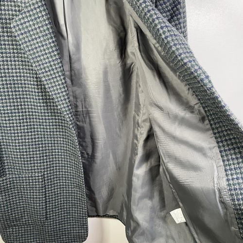 Elisabeth by Liz Claiborne Blazer Plus Size 18 Gray - Green Blue Squares - Picture 16 of 24